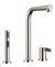 Elio Two-Hole Mixer With Rinsing Spray Set-1