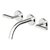 Simply Beautiful 3 Hole Basin Mixer - Wall Mounted