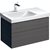 Xeno² Cabinet For 90cm Washbasin With Shelf Surface-1