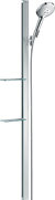 Raindance Select S120 3jet / Unica'E Wall Bar Set-0