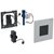 Urinal Electronic Flush Control, Battery Operated, Cover Plate Type 30