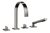 Mem Bath Shower Set For Bath Rim Or Tile Edge-7