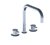 SC6 Two Handle Mixer With Double Swivel Spout