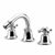 Delfi 3 Hole Bidet Mixer