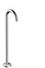 Uno Floor-Standing Bath Spout - Curved-0