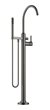 Vaia Single Lever Basin Mixer Free Standing With Stand Pipe And Hand Shower Set-4