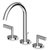 Simply Beautiful 3 Hole Basin Mixer - Deck Mounted