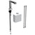 Washbasin Tap Brenta, Deck-Mounted, Generator Operation With Exposed Function Box-0