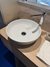 V & B Legato Vanity Unit With 2 x Artis Round Basins & 2 x Tall Mixers - LESS THAN HALF PRICE EX DISPLAY-2