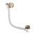 MPRO Bath Filler With Click Clack Waste-3