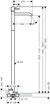 Uno Floor-Standing Single Lever Basin Mixer Loop Handle Without Waste-2