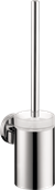 Logis Toilet Brush With Glass Holder