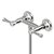 Agora Classic Shower Mixer With Metal Lever Handles