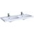 Acanto 120cm Double Washbasin