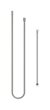Metal Shower Hose In Two Parts 2250 mm-1