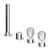 Nude 4 Hole Bath/Shower Mixer