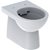 Geberit Selnova Floor-Standing WC, Washdown, Back-to-Wall, Horizontal or Vertical Outlet, Semi-Shrouded, Rimfree