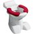 Bambini Floor-Standing WC For Children, Washdown, Lion Paw Design, With Seat Pads-1