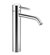 Meta Single-Lever Basin Mixer With Raised Base Without Pop-Up Waste