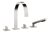 Mem Bath Shower Set For Bath Rim Or Tile Edge-1