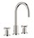 Tara Three-Hole Basin Mixer With Pop Up Waste-2