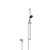 Shower Set - Concealed Single-Lever Mixer with Integrated Shower Connection with Shower Set