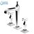 Bellagio 3 Hole Basin Mixer High Spout With Cross Handles