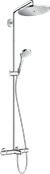 Croma Select S 280 Air 1jet Showerpipe For Bath Tub-0