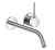 Meta SLIM Wall-Mounted Single-Lever Basin Mixer - 250 mm Projection