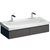 Xeno² Cabinet For 120cm Washbasin With Two Drawers-1