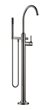 Vaia Single Lever Basin Mixer Free Standing With Stand Pipe And Hand Shower Set-2