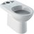 Geberit Selnova Floor-Standing WC for Close-Coupled Exposed Cistern, Washdown, Horizontal Outlet, Semi-Shrouded-0