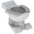 Bambini Floor-Standing WC for Children, Washdown, Lion Paw Design, with Seat Pads