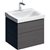 Xeno² Cabinet For Washbasin With Two Drawers-1