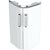 Geberit Selnova Compact 45cm Cabinet For Corner Handrinse Basin, With Two Doors-0