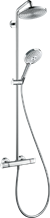 Raindance Select S 240 Showerpipe With Swiveling Shower Arm