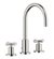 Tara Three-Hole Basin Mixer With Pop Up Waste-1