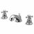 Delfi 3 Hole Basin Mixer