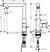 Uno Select Basin Mixer 220 with Pop-Up Waste-3