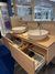 V & B Legato Vanity Unit With 2 x Artis Round Basins & 2 x Tall Mixers - LESS THAN HALF PRICE EX DISPLAY-3