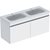 Geberit Renova Plan 130cm Slim Double Basin & Vanity Unit