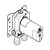 Concealed Single Lever Mixer With Backflow Prevent-1