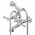 Agora Classic Bath/Shower Mixer With Metal Lever Handles