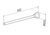 Tara Towel Bar, Non-Swivel, One Piece-7